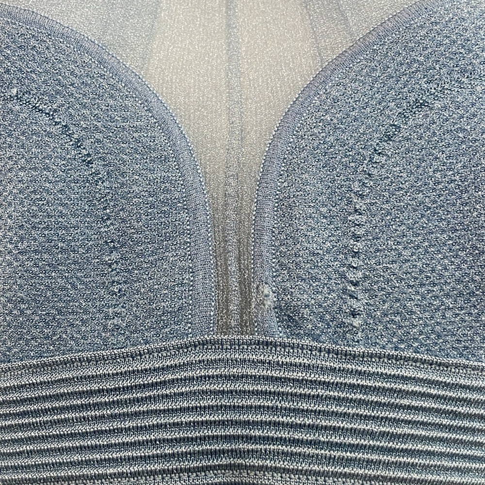 Herve Ledger, Sheer Bustier Gown Size L - Picture 10 of 12
